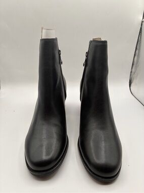 Sperry Women's Seaport Heel Ankle Boot, Black, New size 10